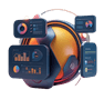VoiceCheck analysis visualization